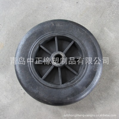 胶粉轮、实心轮、橡胶发泡轮 8*2的特点与应用
